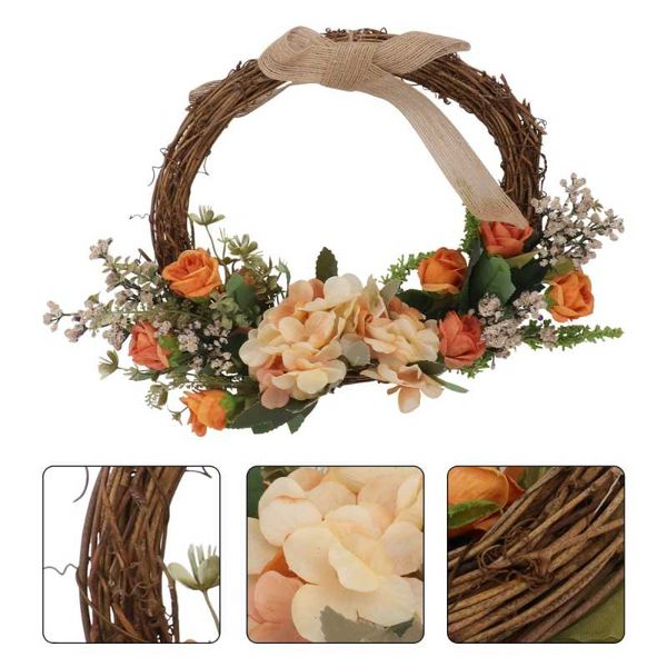 decorative flowers & wreaths 1pc door hanging wreath garland pendant home decor (yellow)
decorative flowers & wreaths 1pc door hanging wreath garland pendant home decor (yellow)