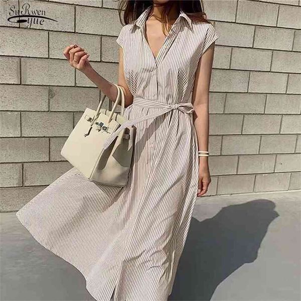 loose sleeveless women dresses casual plus size party dress summer office high waist long striped robe femme 10389 210421, Black;gray
loose sleeveless women dresses casual plus size party dress summer office high waist long striped robe femme 10389 210421, Black;gray