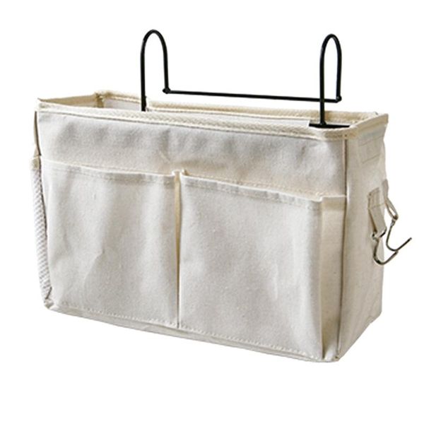 hanging baskets cloth bedside storage bag holder organizer for dorm bed rails home organization - upgrade white
hanging baskets cloth bedside storage bag holder organizer for dorm bed rails home organization - upgrade white