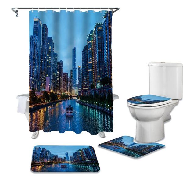 waterproof shower curtain set river water chicago building curtains bathroom decor with
waterproof shower curtain set river water chicago building curtains bathroom decor with