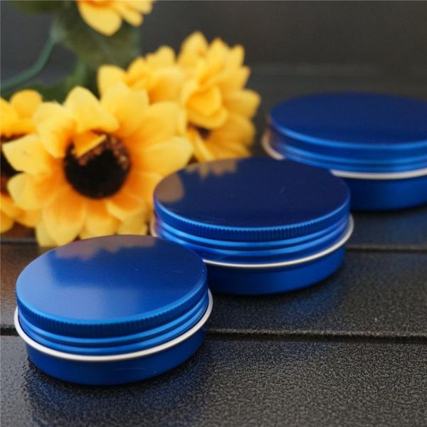 storage bottles & jars 30/60/100g blue empty round aluminum box metal tin cosmetic cream diy refillable jar tea pot containers
storage bottles & jars 30/60/100g blue empty round aluminum box metal tin cosmetic cream diy refillable jar tea pot containers