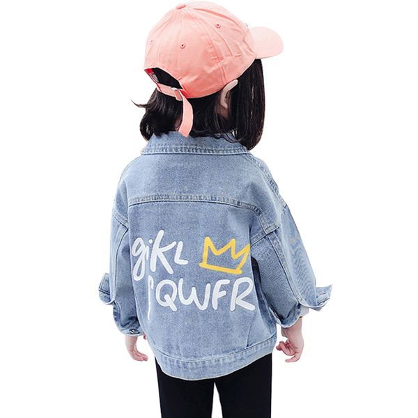 baby girl denim jacket letter coat girl toddler spring autumn girls jackets casual style kids clothes 210412, Blue;gray
baby girl denim jacket letter coat girl toddler spring autumn girls jackets casual style kids clothes 210412, Blue;gray