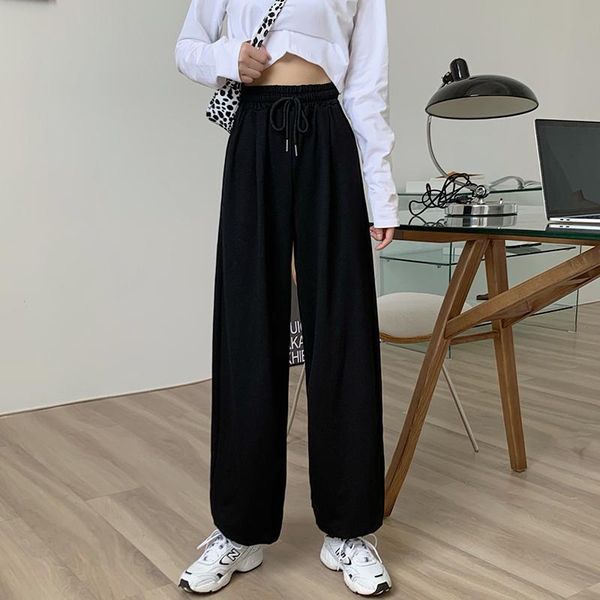 women's pants & capris joggers women baggy sweatpant black autumn loose hip hop harem high wasit korean style sport trousers, Black;white
women's pants & capris joggers women baggy sweatpant black autumn loose hip hop harem high wasit korean style sport trousers, Black;white