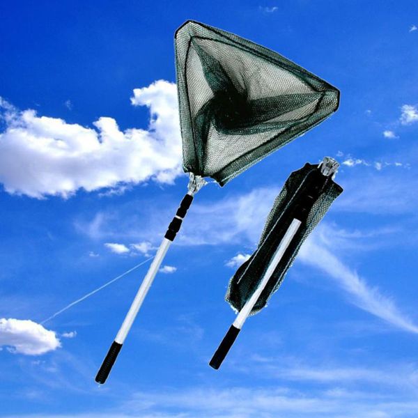 triangular fishing net fish landing foldable extending aluminum alloy pole handle durable mesh safe catching accessories
triangular fishing net fish landing foldable extending aluminum alloy pole handle durable mesh safe catching accessories