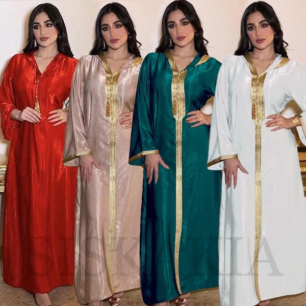 casual dresses dubai hooded abaya dress for women france velvet ribbon long sleeve moroccan turkish arabic muslim clothes red 2021, Black;gray
casual dresses dubai hooded abaya dress for women france velvet ribbon long sleeve moroccan turkish arabic muslim clothes red 2021, Black;gray