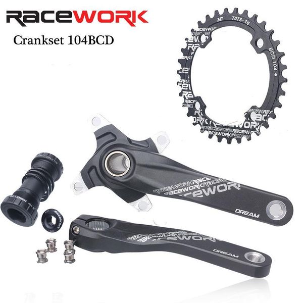 bike heels & chainwheels racework hollow one crankset crank set 170mm mtb aluminum alloy 104bcd with bb bicycle accessories
bike heels & chainwheels racework hollow one crankset crank set 170mm mtb aluminum alloy 104bcd with bb bicycle accessories