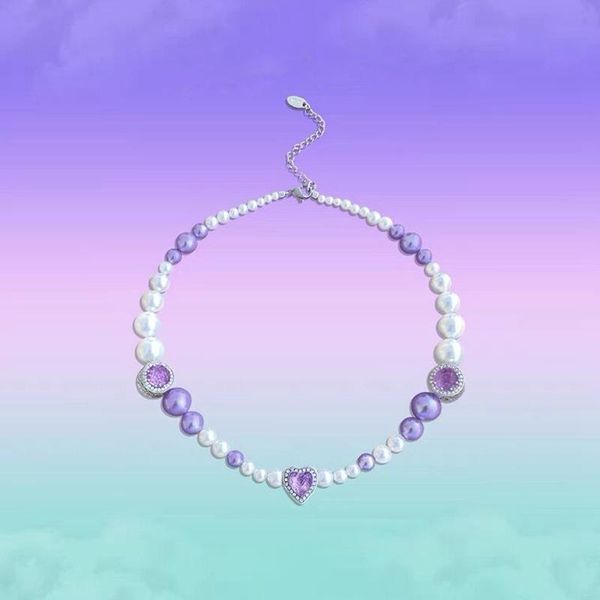 chokers mengjiqiao fashion elegant purple pearl heart choker for women ladies rhinestone necklace party jewelry gifts, Golden;silver
chokers mengjiqiao fashion elegant purple pearl heart choker for women ladies rhinestone necklace party jewelry gifts, Golden;silver