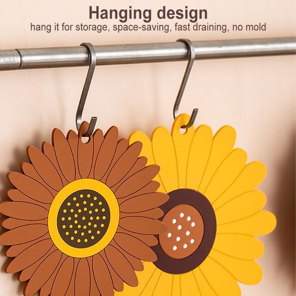 mats & pads sunflowers shape silicone coffee table cup pad heat insulation placemat kitchen accessories
mats & pads sunflowers shape silicone coffee table cup pad heat insulation placemat kitchen accessories