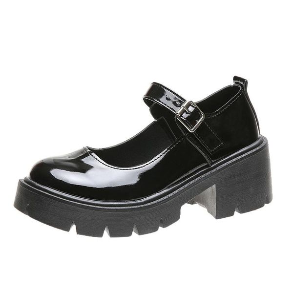 dress shoes lolita women japanese style vintage soft sister girls high heels waterproof platform college student costume, Black
dress shoes lolita women japanese style vintage soft sister girls high heels waterproof platform college student costume, Black