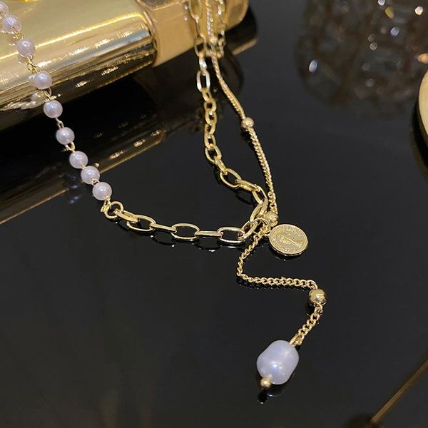 pendant necklaces golden statement round card women's head necklace personality design fashion date shopping accessory gifts, Silver
pendant necklaces golden statement round card women's head necklace personality design fashion date shopping accessory gifts, Silver