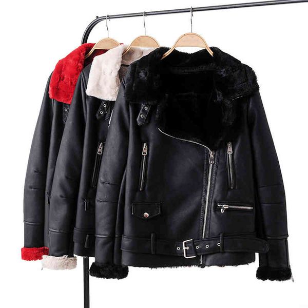 streetwear women sashes leather-clad autumn and winter lady pocket jackets cool female suits moto girls chic sets 210430, Black
streetwear women sashes leather-clad autumn and winter lady pocket jackets cool female suits moto girls chic sets 210430, Black