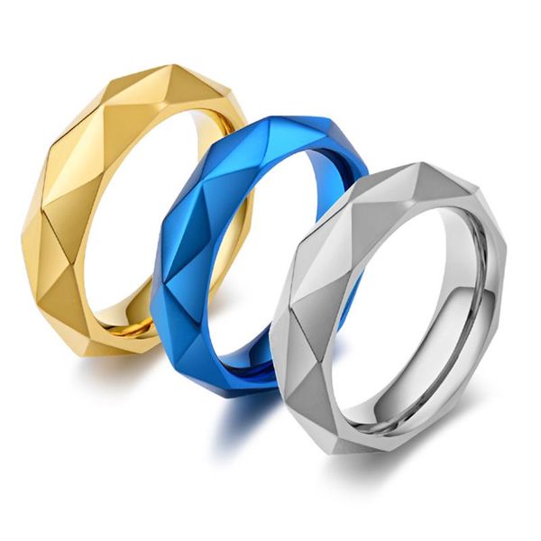 cluster rings titanium ring for men and women highly polished rhombic wedding blue gold silver color finger jewelry, Golden;silver
cluster rings titanium ring for men and women highly polished rhombic wedding blue gold silver color finger jewelry, Golden;silver