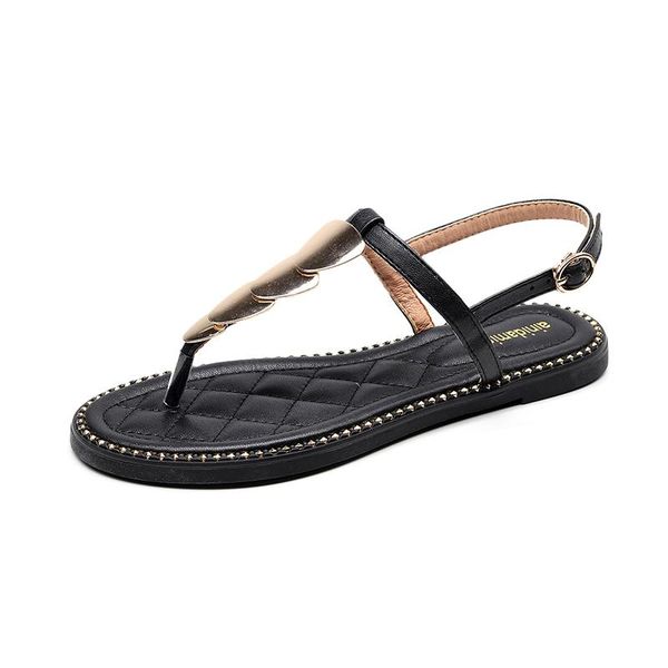 sandals female 2021 summer fairy fashion cute wild toe student net red roman flat shoes, Black
sandals female 2021 summer fairy fashion cute wild toe student net red roman flat shoes, Black