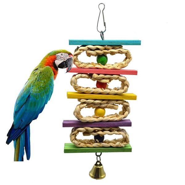 other bird supplies parrot pet toys, bite corn skin colored beads twist strings, climbing toys
other bird supplies parrot pet toys, bite corn skin colored beads twist strings, climbing toys