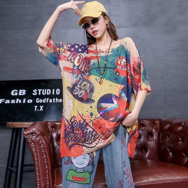 women's sweaters hip hop style letter bronzing knitted pullover elegant 2021 summer korea fashion casual loose sweater tide, White;black
women's sweaters hip hop style letter bronzing knitted pullover elegant 2021 summer korea fashion casual loose sweater tide, White;black