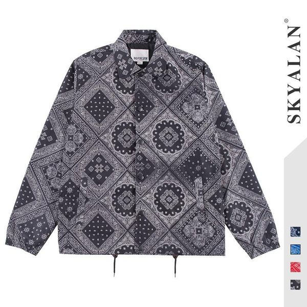 men's jackets 2021 dark hip hop jacket men turn-down collar paisley street fashion streetwear for man 4xl sa-8, Black;brown
men's jackets 2021 dark hip hop jacket men turn-down collar paisley street fashion streetwear for man 4xl sa-8, Black;brown