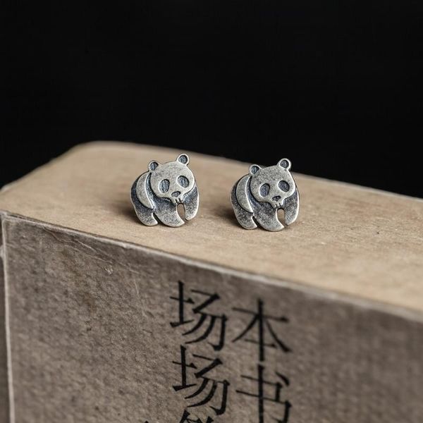 stud s925 sterling silver cute panda earrings fashion animal jewelry vintage punk high quality, Golden;silver
stud s925 sterling silver cute panda earrings fashion animal jewelry vintage punk high quality, Golden;silver