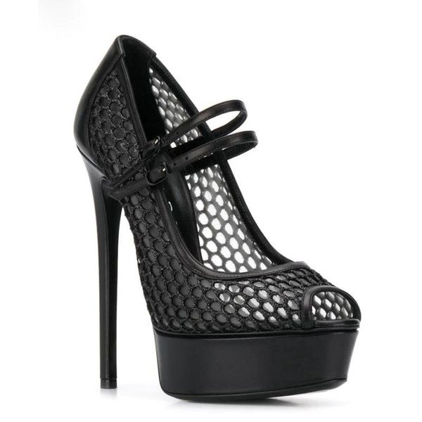 dress shoes 2021 women pumps platform thin high heels mesh peep toe ankle buckle strap large size 34-45 summer sandals party, Black
dress shoes 2021 women pumps platform thin high heels mesh peep toe ankle buckle strap large size 34-45 summer sandals party, Black