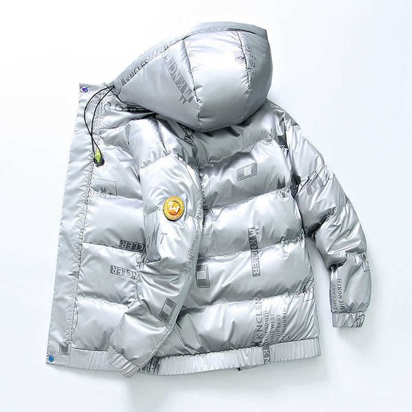 men's white duck down hooded winter jacket, warm coat, thick, fashionable, bright face, outdoor clothing, Black
men's white duck down hooded winter jacket, warm coat, thick, fashionable, bright face, outdoor clothing, Black