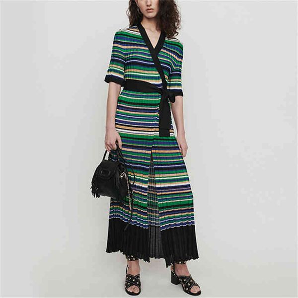casual dresses runway deep v-neck vestidos knitted women striped sash summer pleated belted holiday ladies beach maxi 1pbn, Black;gray
casual dresses runway deep v-neck vestidos knitted women striped sash summer pleated belted holiday ladies beach maxi 1pbn, Black;gray