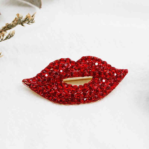 brooch selling red lips fashion full of drill high-grade clothing dripping oil straight, Gray
brooch selling red lips fashion full of drill high-grade clothing dripping oil straight, Gray