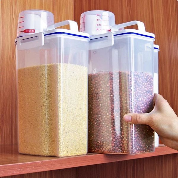 storage bottles & jars japanese-style plastic portable measuring cup sealed rice barrel moisture-proof and insect-proof kitchen grain tank
storage bottles & jars japanese-style plastic portable measuring cup sealed rice barrel moisture-proof and insect-proof kitchen grain tank