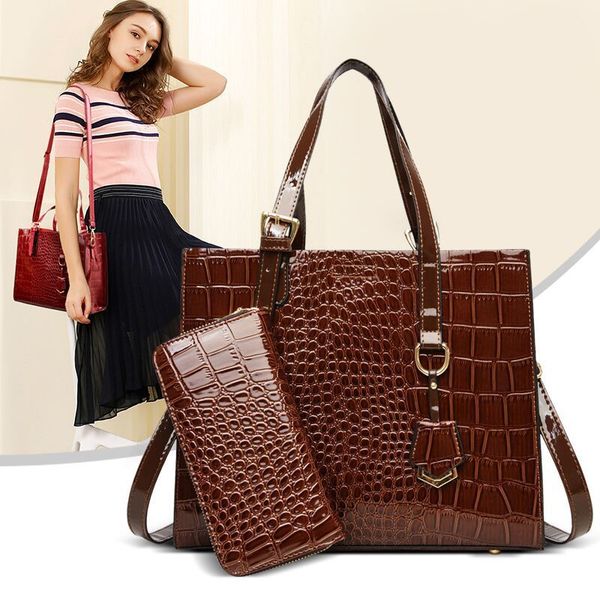messenger bags messenger bagsfashion 2021 women's crocodile pattern two piece handbag one shoulder bag
messenger bags messenger bagsfashion 2021 women's crocodile pattern two piece handbag one shoulder bag