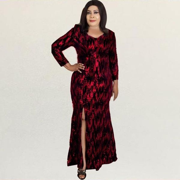 ethnic clothing dubai kaftan african sequins dress women high split bodycon robes 2021 traditional elegant party vestidos, Red
ethnic clothing dubai kaftan african sequins dress women high split bodycon robes 2021 traditional elegant party vestidos, Red