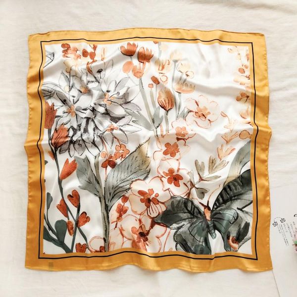 scarves 70*70 flowers small silk scarf hair band decorative neckerchief tie bag multi-function spring autumn women, Blue;gray
scarves 70*70 flowers small silk scarf hair band decorative neckerchief tie bag multi-function spring autumn women, Blue;gray