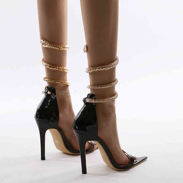 dress shoes for women high heels wedding summer pumps sandals stiletto pointed toe fashion snake party luxury on 27oq, Black
dress shoes for women high heels wedding summer pumps sandals stiletto pointed toe fashion snake party luxury on 27oq, Black
