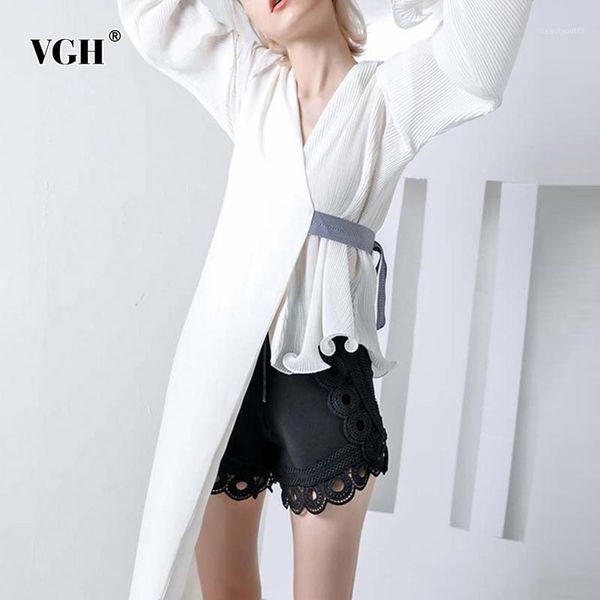 asymmetrical lace up bowknot blazer for women v neck flare sleeve ruched irregular hem black coat female 2021 fashion women's suits &, White;black
asymmetrical lace up bowknot blazer for women v neck flare sleeve ruched irregular hem black coat female 2021 fashion women's suits &, White;black