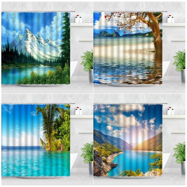 mountain water natural landscape shower curtains forest green plants ocean rural scenery waterproof home bathroom decor curtain
mountain water natural landscape shower curtains forest green plants ocean rural scenery waterproof home bathroom decor curtain