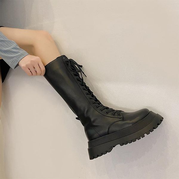 boots women's calf high motorcycle round toe thick bottom soft leather design lace up 2021 trend ladies black shoes
boots women's calf high motorcycle round toe thick bottom soft leather design lace up 2021 trend ladies black shoes