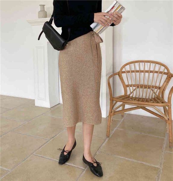 autumn winter knitted skirt work wear women high waist package hip ol elegant solid long s womens 210421, Black
autumn winter knitted skirt work wear women high waist package hip ol elegant solid long s womens 210421, Black