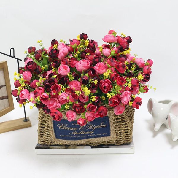 decorative flowers & wreaths hvayiartificial mini rose bouquet small flower head fake silk for living room home wedding mariage party decora
decorative flowers & wreaths hvayiartificial mini rose bouquet small flower head fake silk for living room home wedding mariage party decora
