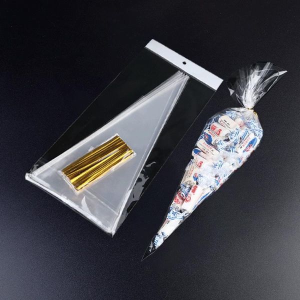100pcs transparent candy packing bags wedding birthday party decoration sweet cellophane bag cone storage packaging gift wrap
100pcs transparent candy packing bags wedding birthday party decoration sweet cellophane bag cone storage packaging gift wrap