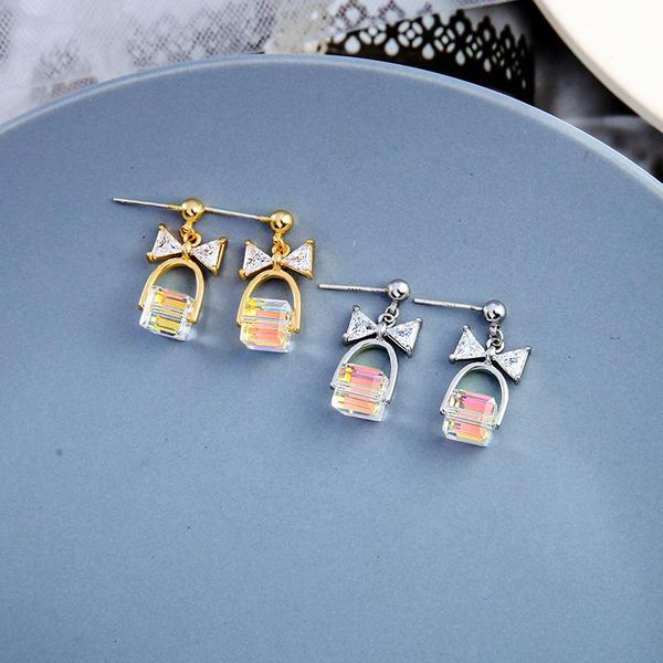 dangle & chandelier balanbiu delicate cute crystal drop earrings for women gold color brass zircon fashion jewelry accessories, Silver
dangle & chandelier balanbiu delicate cute crystal drop earrings for women gold color brass zircon fashion jewelry accessories, Silver