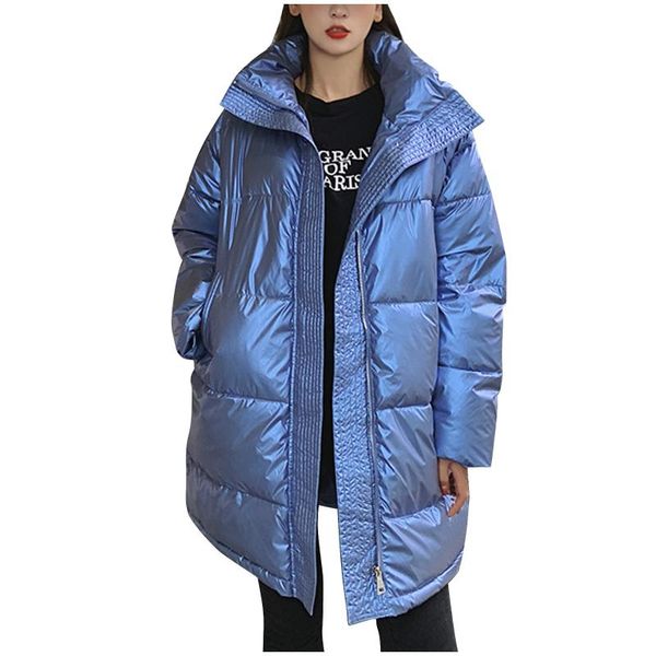 winter down padded jacket women mid-length thick loose large size coat women's clothing fur collar & parkas, Black
winter down padded jacket women mid-length thick loose large size coat women's clothing fur collar & parkas, Black