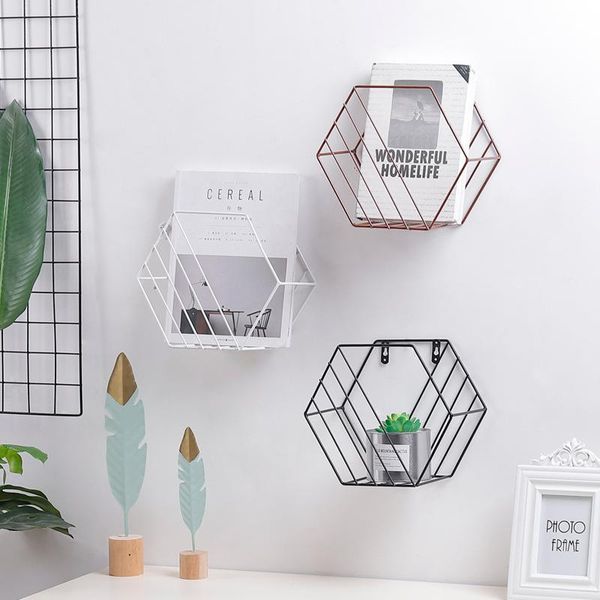 nordic creative wrought iron wall hanging geometric twill spaper rack ins decoration home other decor
nordic creative wrought iron wall hanging geometric twill spaper rack ins decoration home other decor