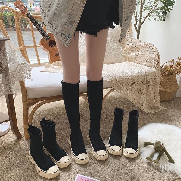 boots style wine glass heel elastic women's thin butterfly spring and autum button short high, Black
boots style wine glass heel elastic women's thin butterfly spring and autum button short high, Black