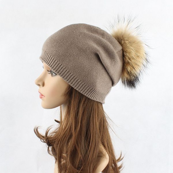 hat fashion women's new raccoon dog hair ball cap autumn and winter outdoor warm wool knitted hat, Blue;gray
hat fashion women's new raccoon dog hair ball cap autumn and winter outdoor warm wool knitted hat, Blue;gray