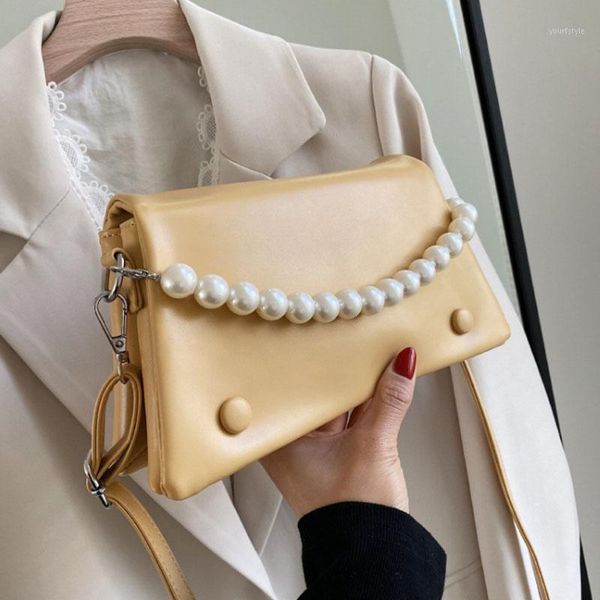 evening bags pu solid color leather shoulder for women 2021 summer pearl beaded chain handbags female crossbody bag
evening bags pu solid color leather shoulder for women 2021 summer pearl beaded chain handbags female crossbody bag