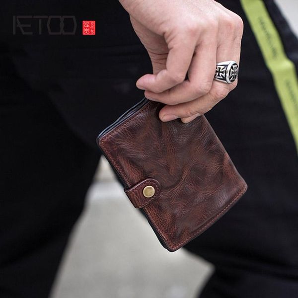 handmade leather buckle wallet, trendy thin retro folding card holder, driver's license pouch wallets, Red;black
handmade leather buckle wallet, trendy thin retro folding card holder, driver's license pouch wallets, Red;black