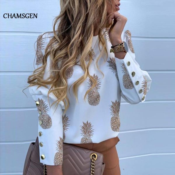 women's blouses & shirts chamsgend pineapple letter blouse shirt back button long sleeve womens and puff female f610, White
women's blouses & shirts chamsgend pineapple letter blouse shirt back button long sleeve womens and puff female f610, White