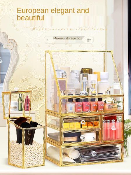 cosmetics storage box dustproof lipstick household desk skin care dressing table finishing large capacity rack bottles & jars
cosmetics storage box dustproof lipstick household desk skin care dressing table finishing large capacity rack bottles & jars