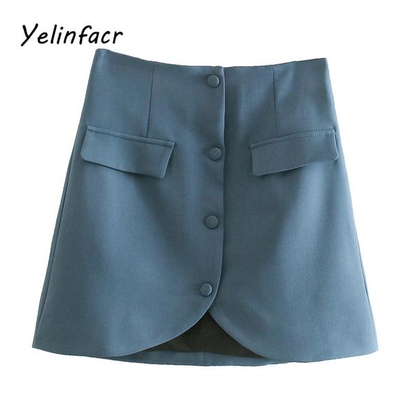 skirts yelinfacr woman high waist fashion summer solid color slim single-breasted skirt office wear short, Black
skirts yelinfacr woman high waist fashion summer solid color slim single-breasted skirt office wear short, Black