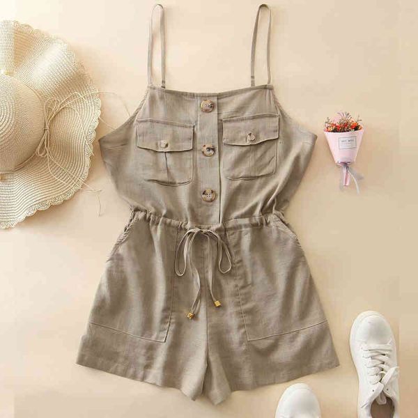 dresses new slim retro women's sweet sleeveless strapless drawstring waist button down tooling chic female jumpsuit, Black;gray
dresses new slim retro women's sweet sleeveless strapless drawstring waist button down tooling chic female jumpsuit, Black;gray