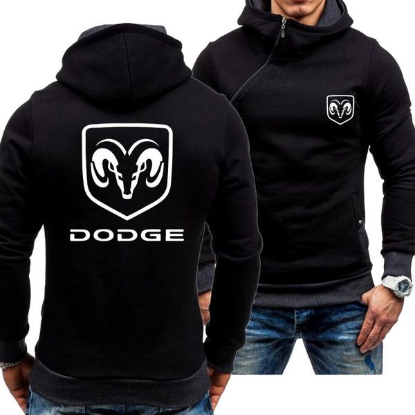 men's hoodies & sweatshirts spring and autumn dodge hoodie inclined zipper fashion long sleeve hooded leisure jacket, Black
men's hoodies & sweatshirts spring and autumn dodge hoodie inclined zipper fashion long sleeve hooded leisure jacket, Black