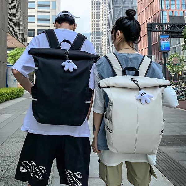 backpack casual nylon breathable student schoolbag korean large capacity waterproof men and women with reflective strips ld818
backpack casual nylon breathable student schoolbag korean large capacity waterproof men and women with reflective strips ld818