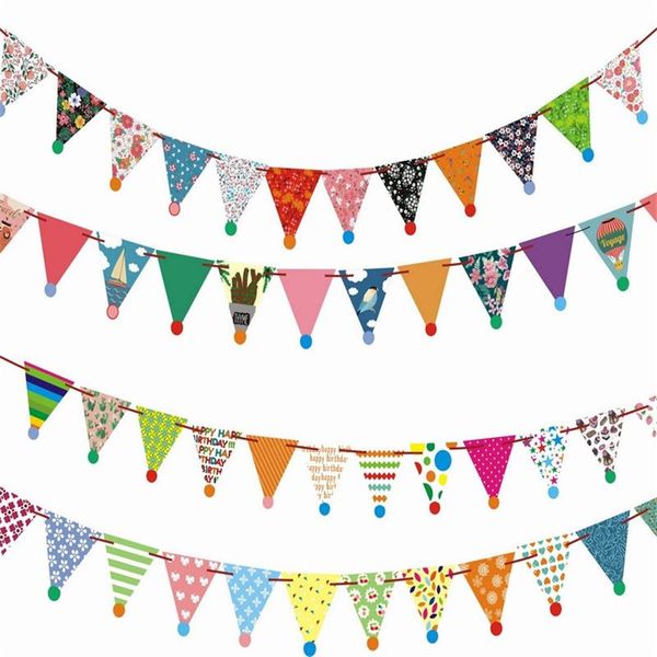 party decoration flag banner garland diy glitter bunting paper birthday for home event wedding supplies
party decoration flag banner garland diy glitter bunting paper birthday for home event wedding supplies